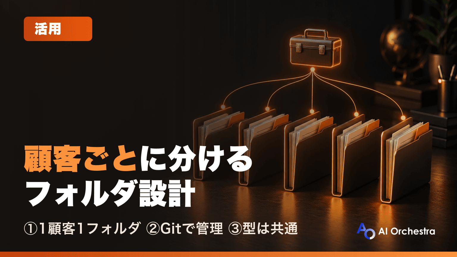 Claude Codeのフォルダ構成 — 顧客ごとに分けるか、プロジェクト機能を使うか