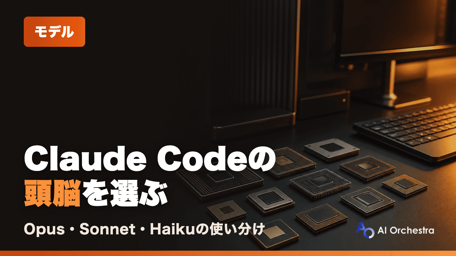 Claude Codeのモデルとは?モデル一覧と切り替え方・使い分け(Opus・Sonnet・Haiku・Fable)